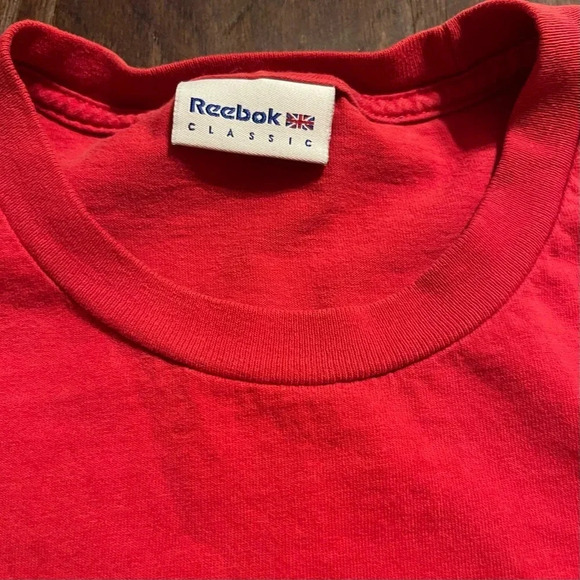 Vintage Reebok Classic Spell Out Short Sleeve Shirt - Picture 3 of 10